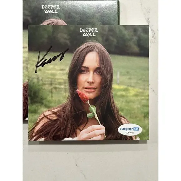 Kacey Musgraves SIGNED Autographed Deeper Well CD COA ACOA